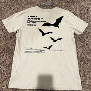 Off-White Bats T-Shirt white Fw19-20